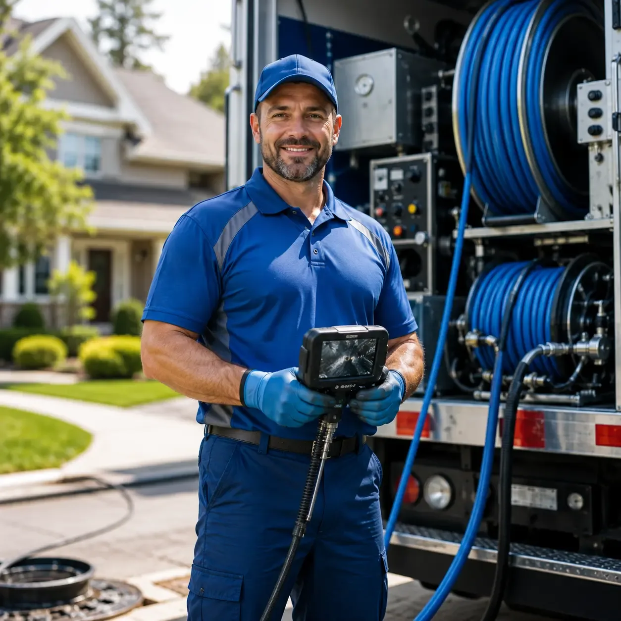 Local outdoor drain cleaning specialists in Ridgeway, MO